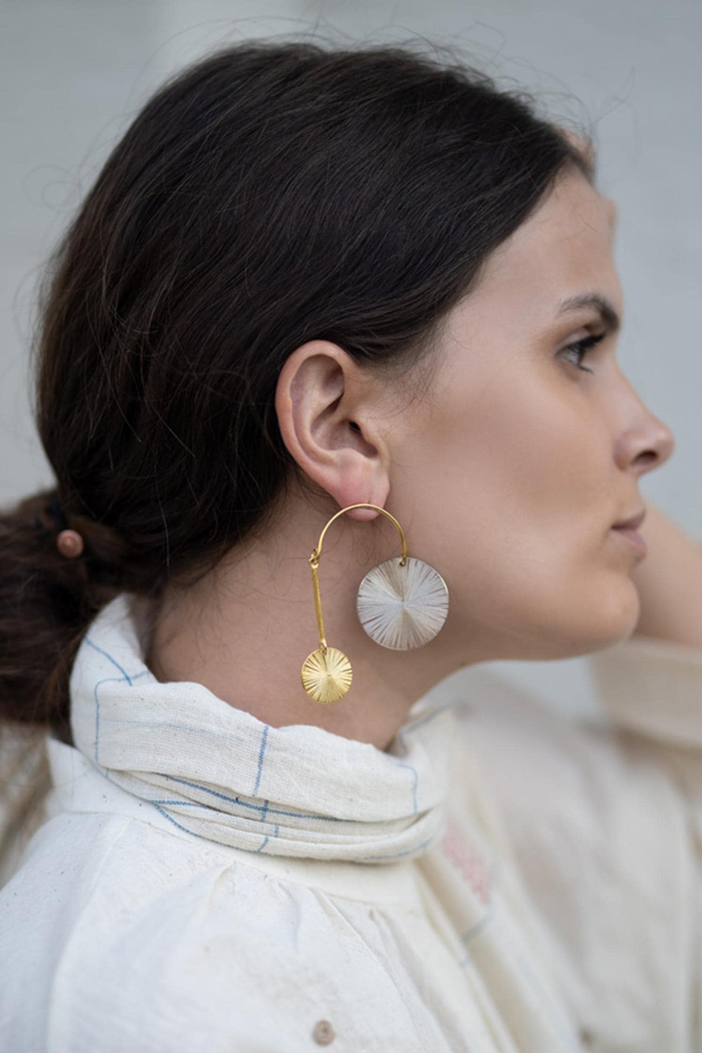 Geometric Statement Earrings 