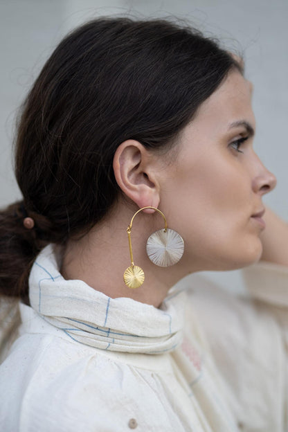 Geometric Statement Earrings 