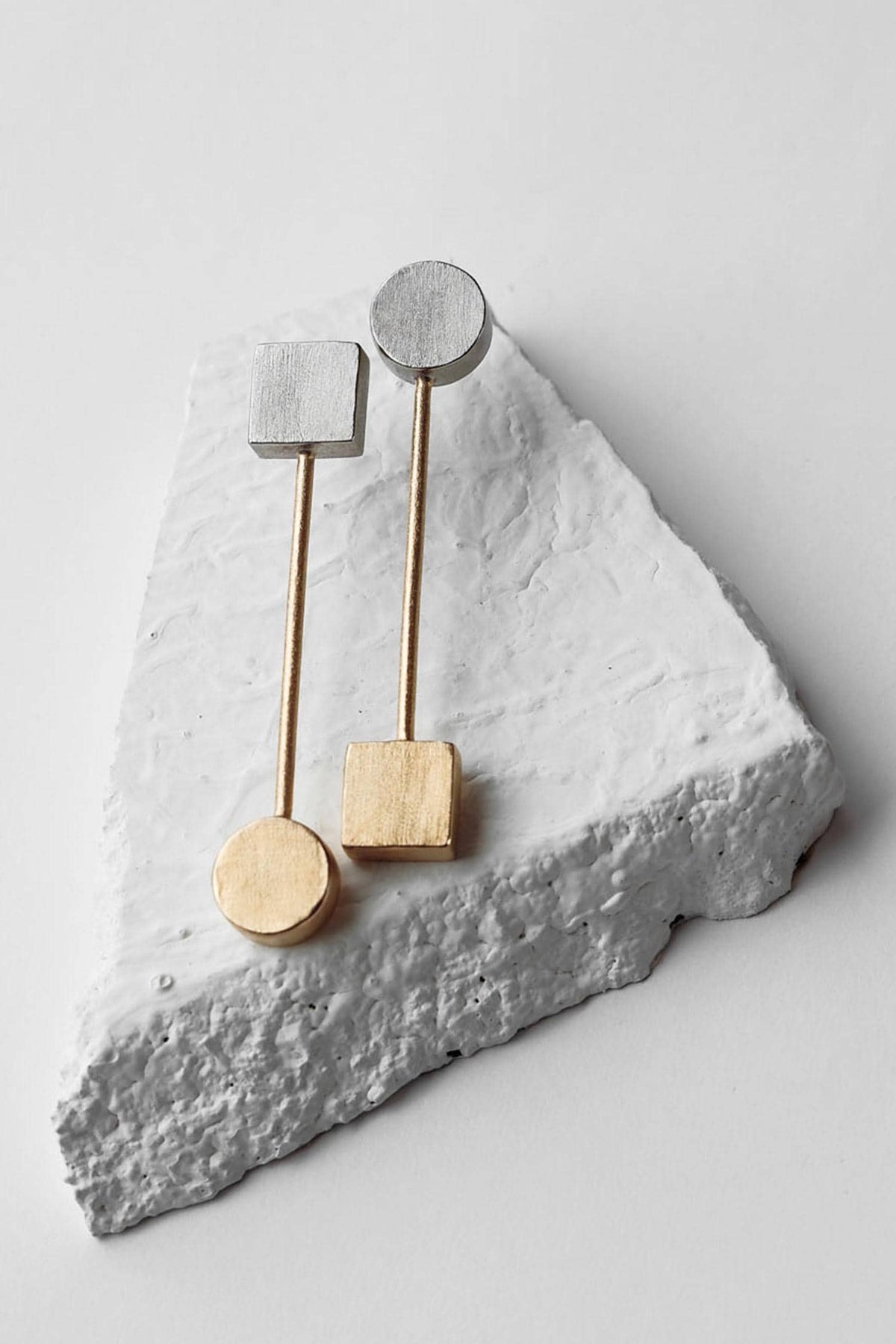 Geometric Statement Earrings 