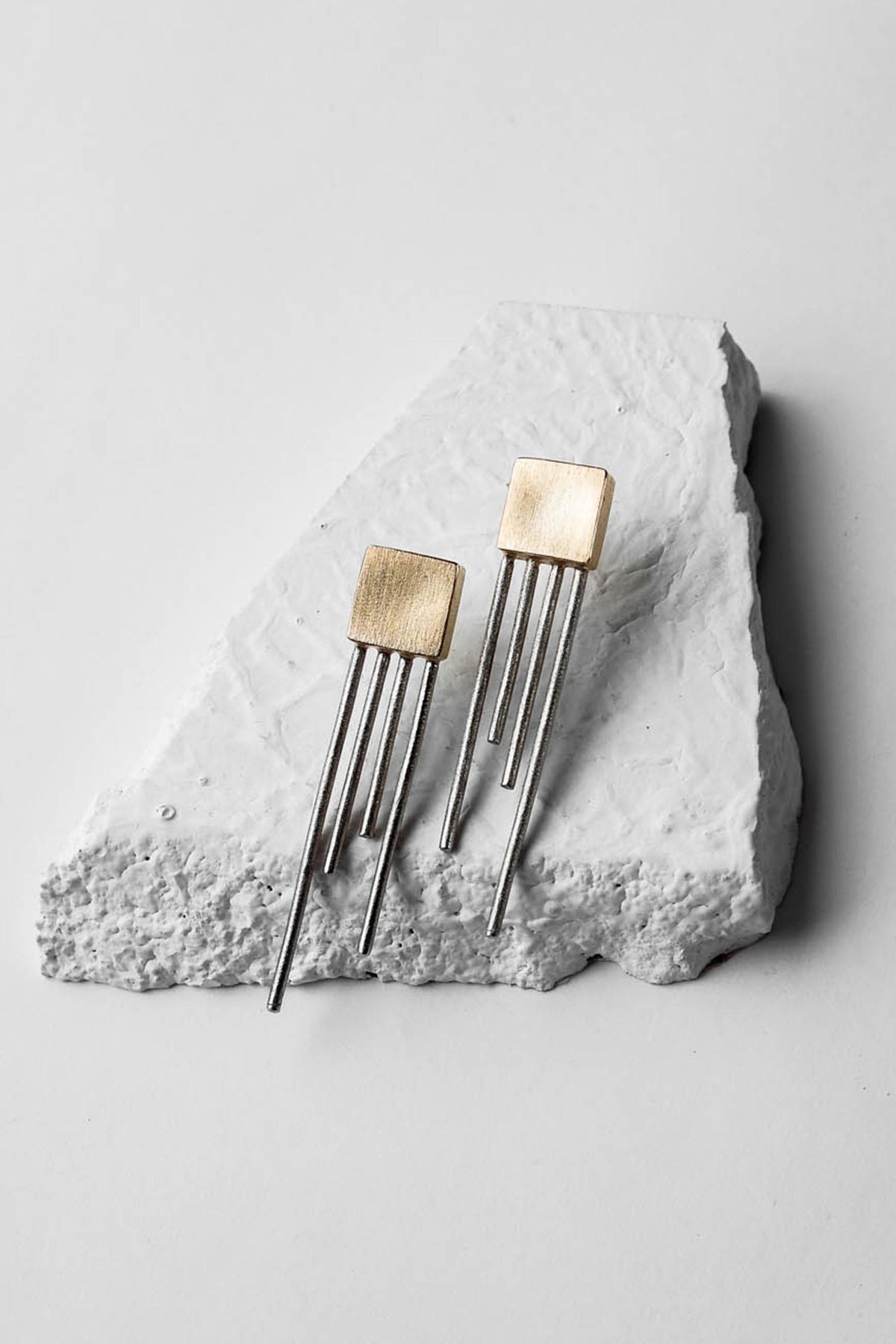 Geometric Statement Earrings 