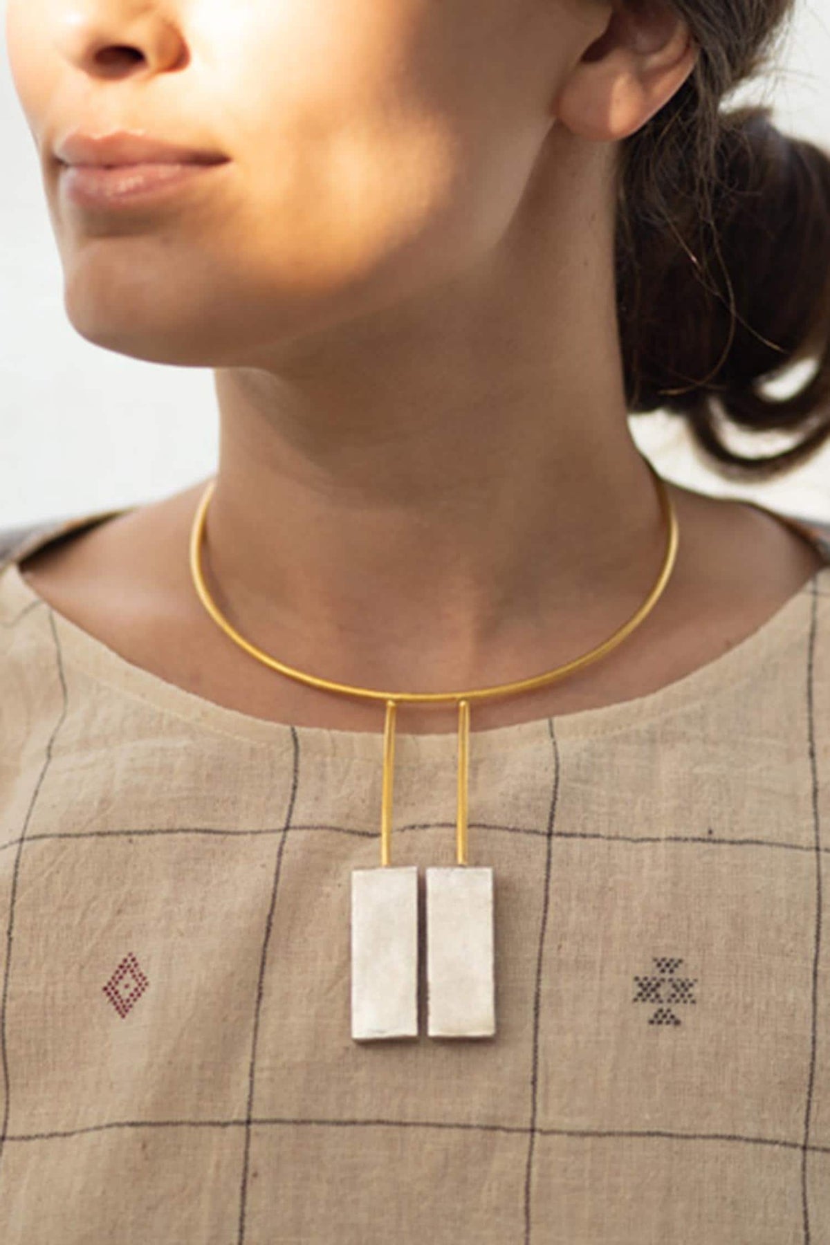 Geometric Pendant Necklace 
