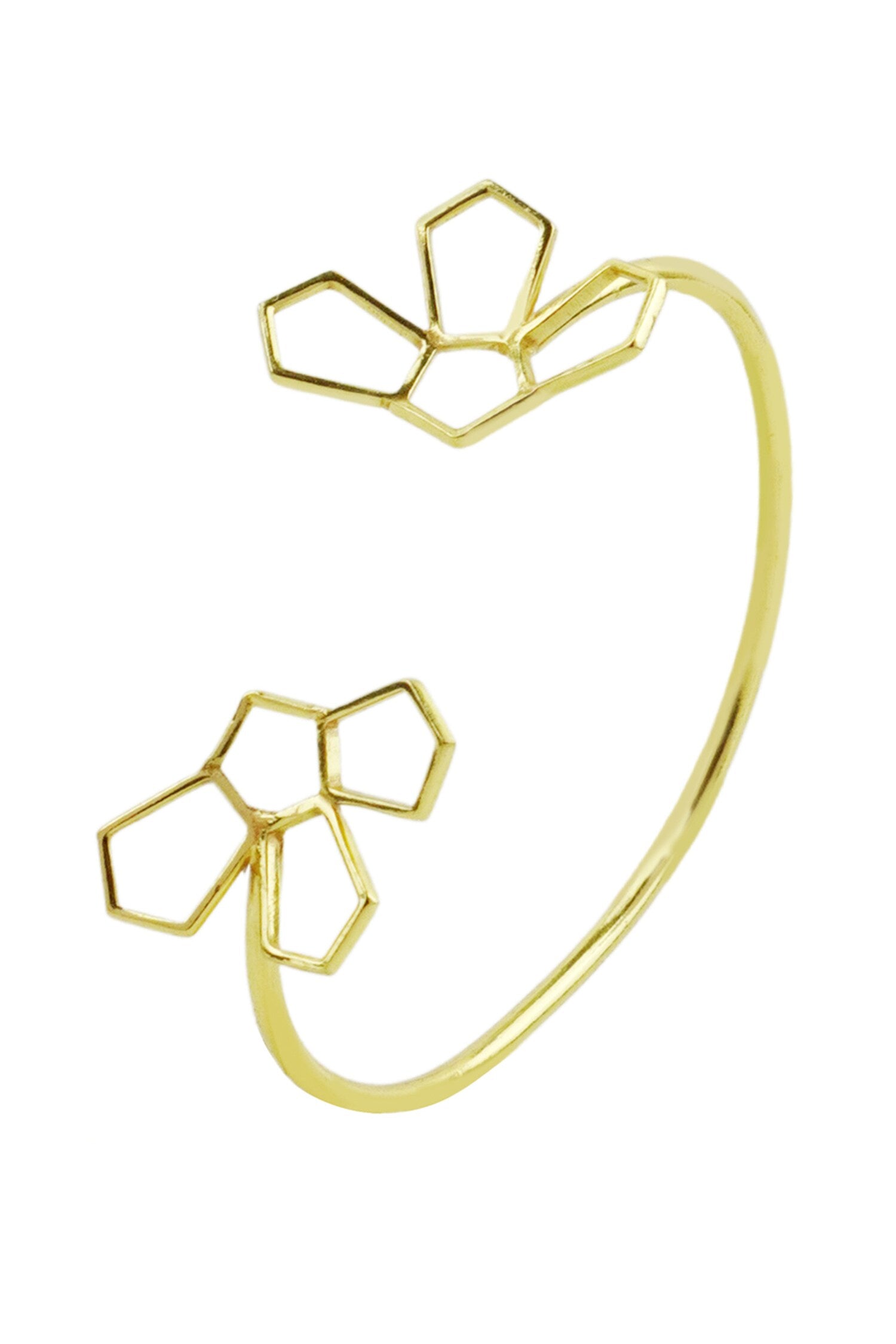 Clio Floral Cutwork Bangle 