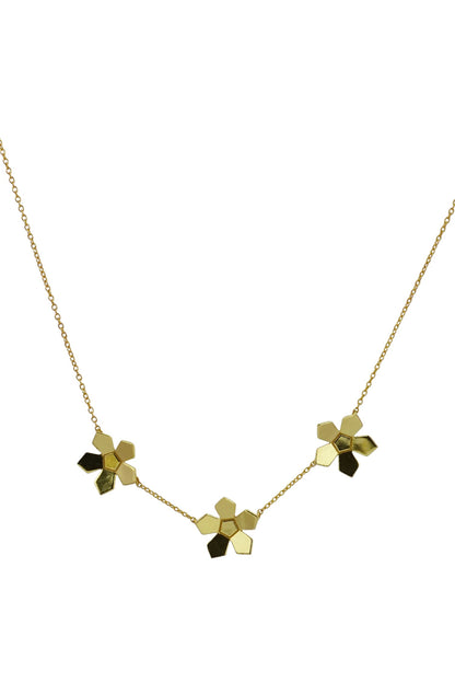 Lumiere Floral Pattern Necklace 