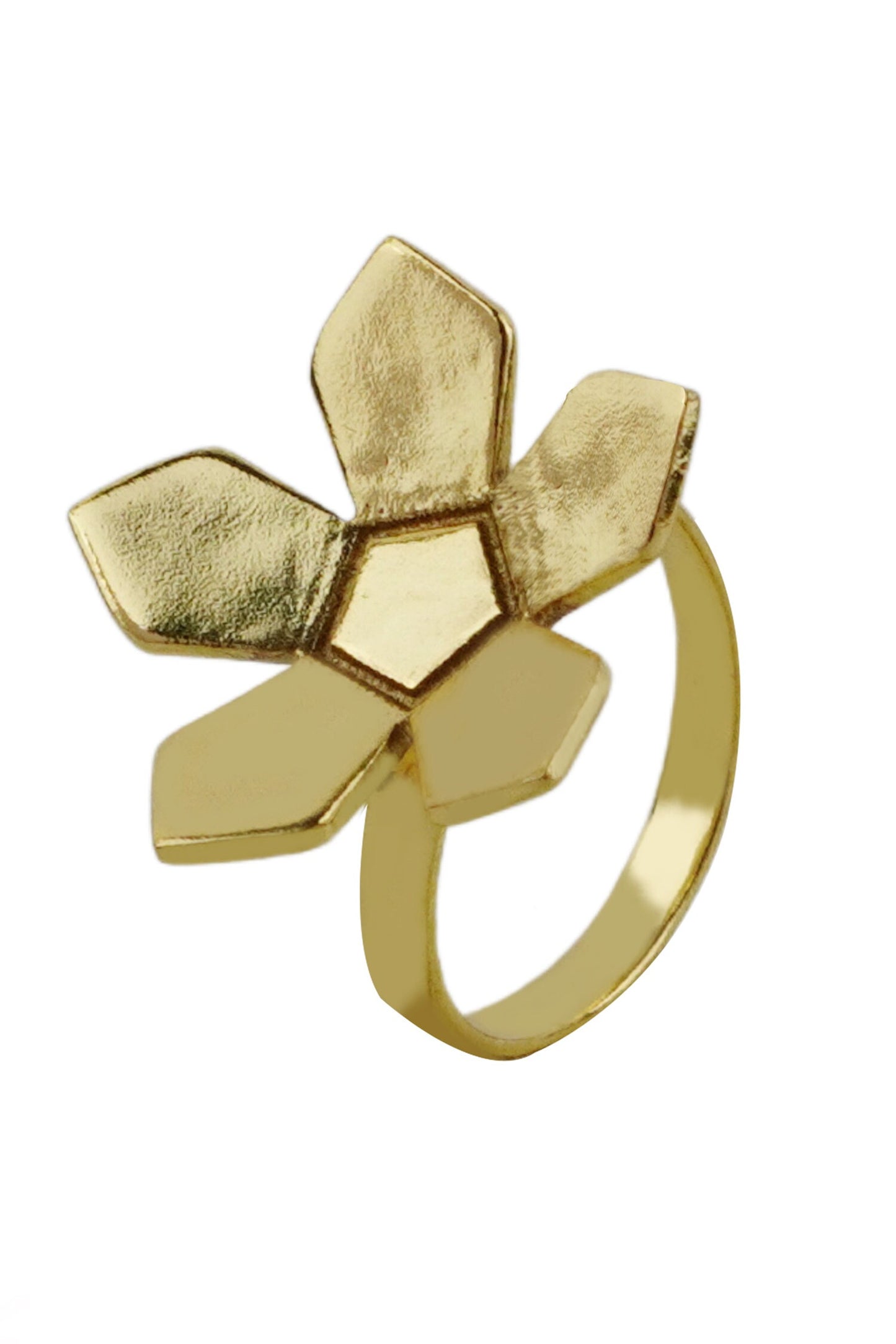 Adler Floral Pattern Ring 