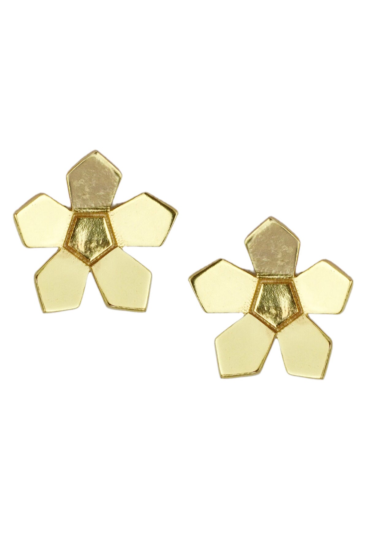 Adler Floral Pattern Studs 