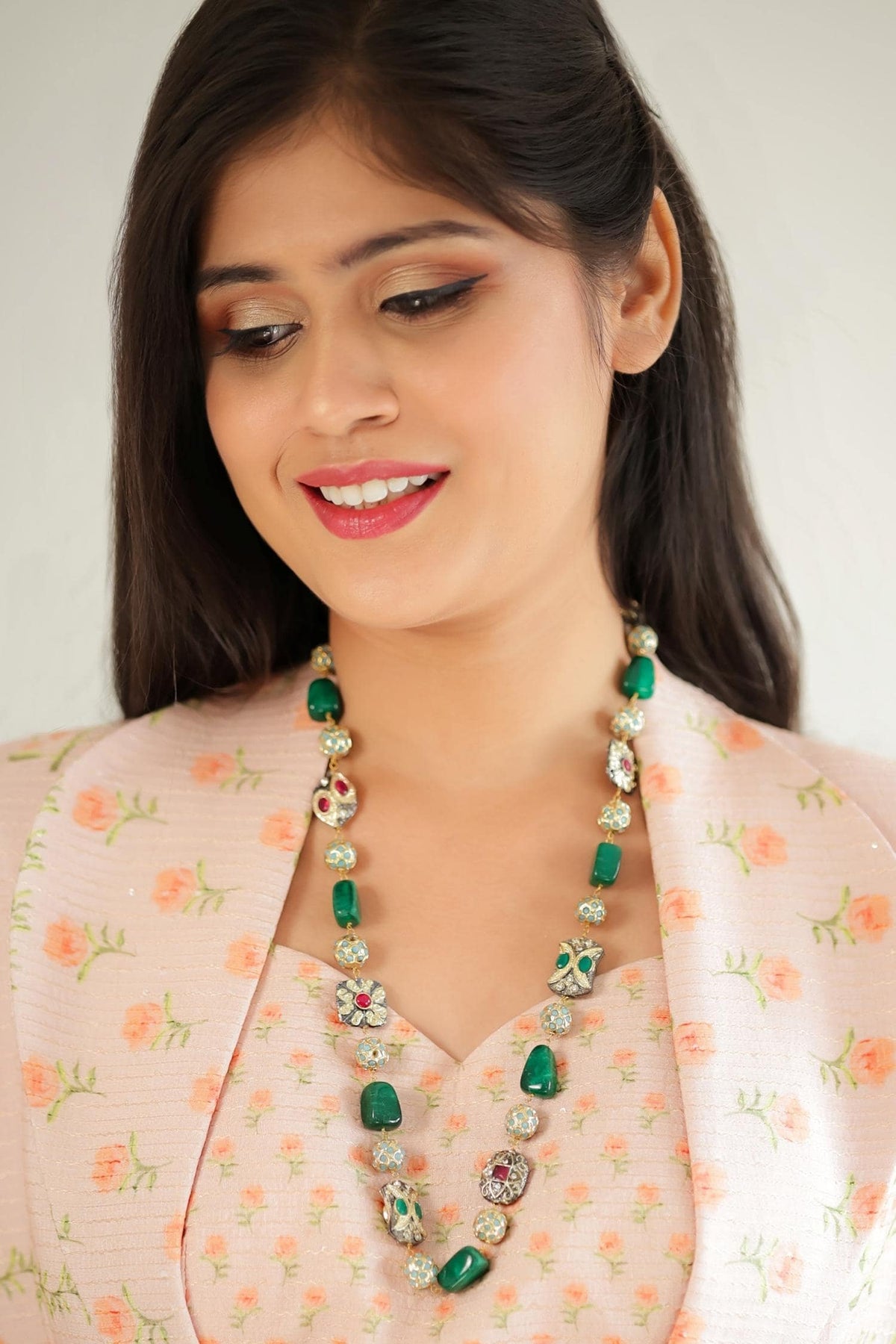 Stone Embellished Necklace 