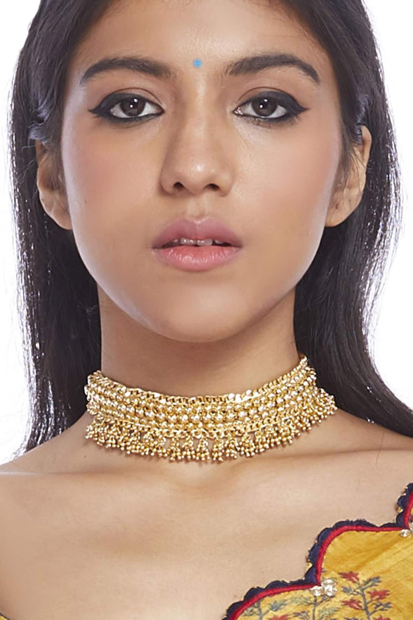 Rashk Gold Choker 