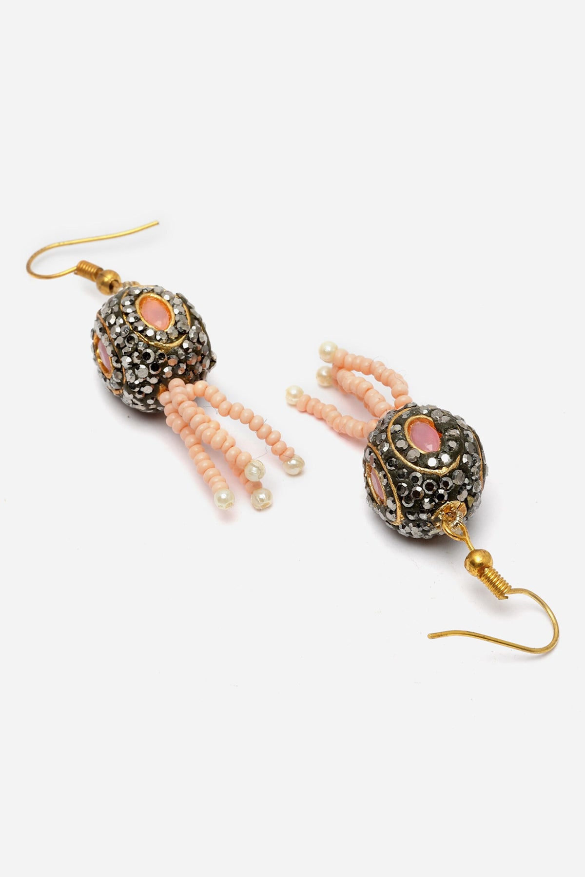 Pearl Embellished Necklace Set 