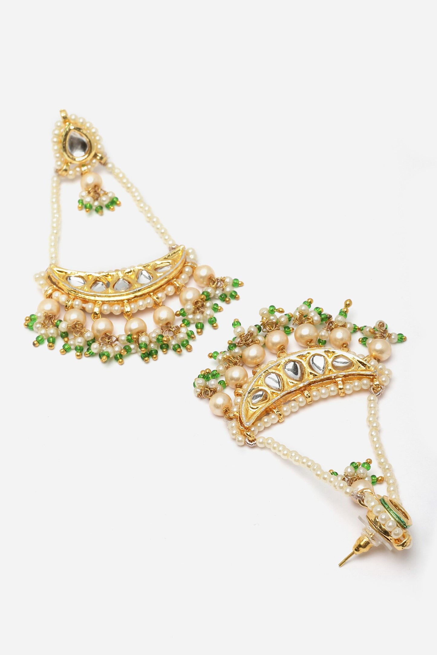 Natural Stone Embellished Chandbalis 