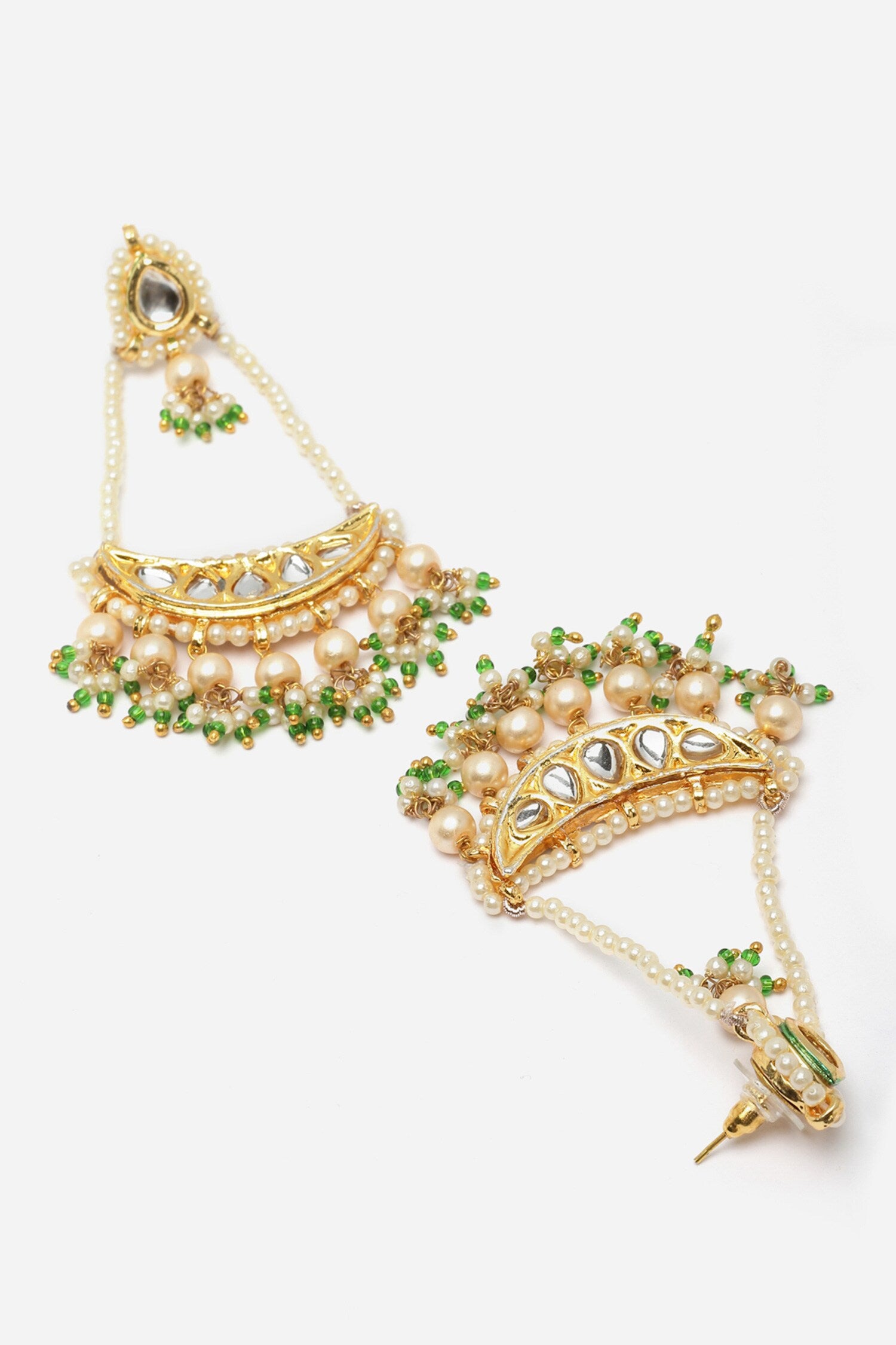 Natural Stone Embellished Chandbalis 