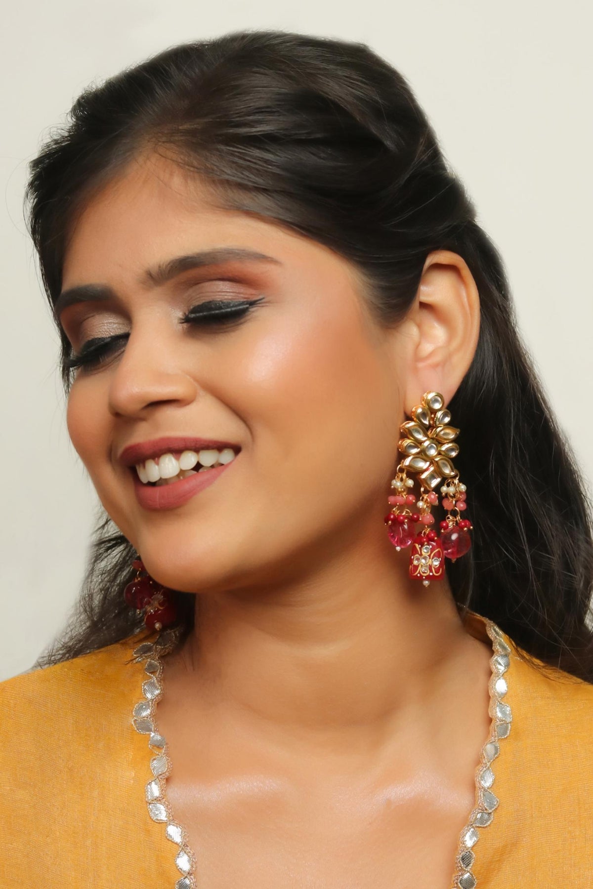 Flower Shaped Earrings 