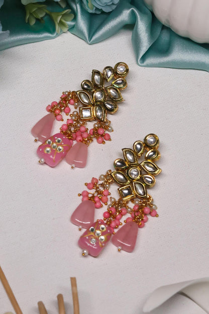 Kundan Embellished Danglers 