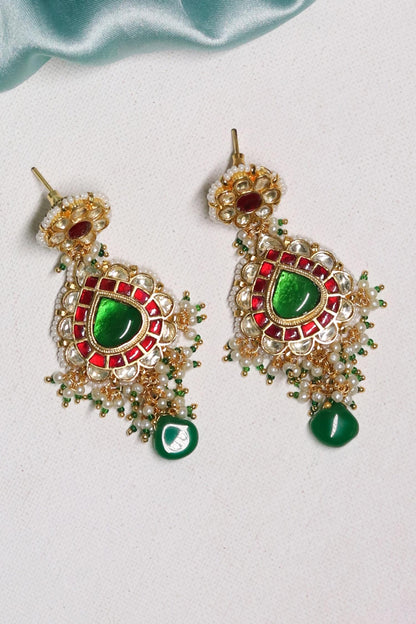 Tear Drop Shaped Earrings 