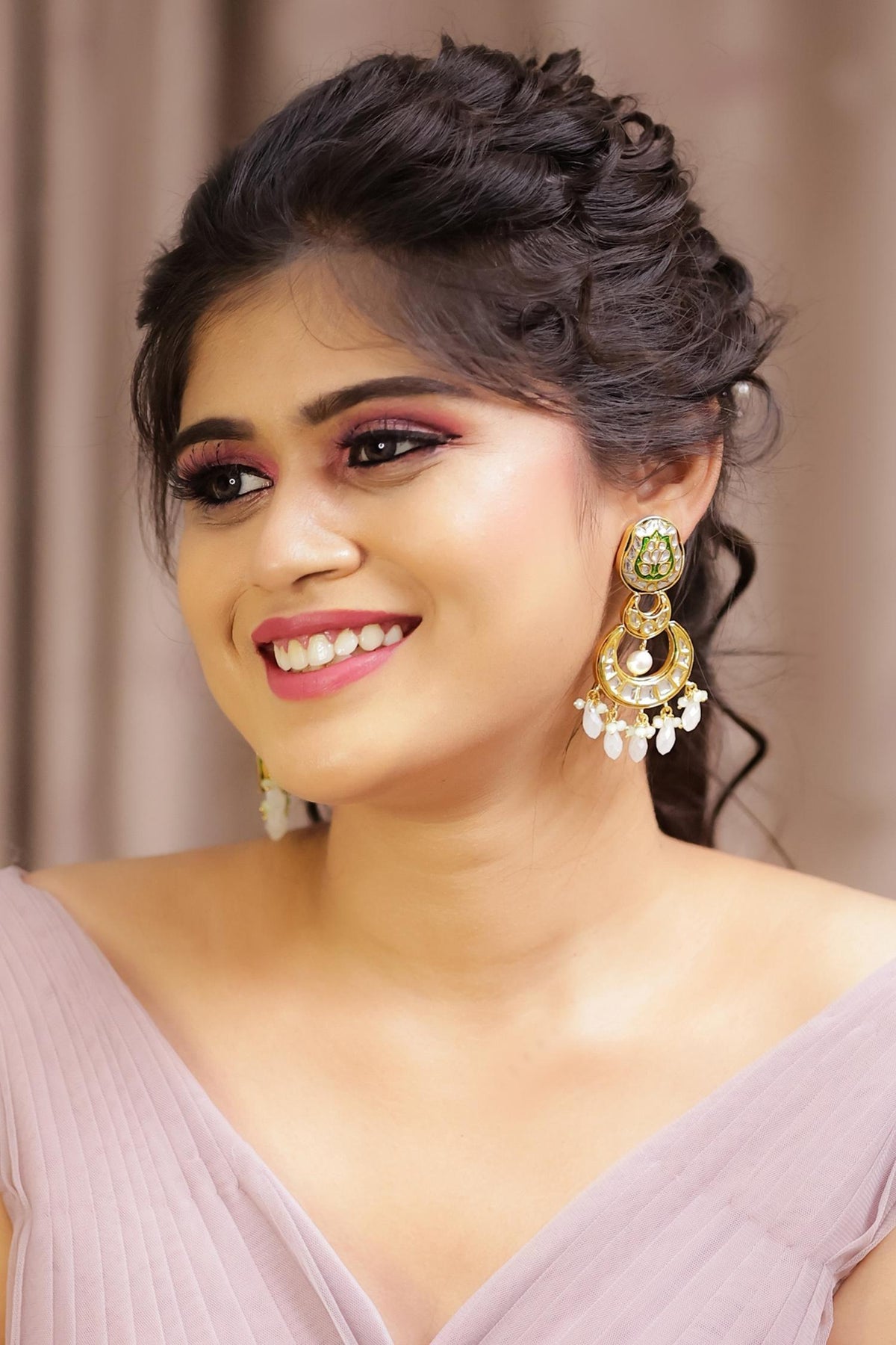 Stone Embellished Chandbalis 