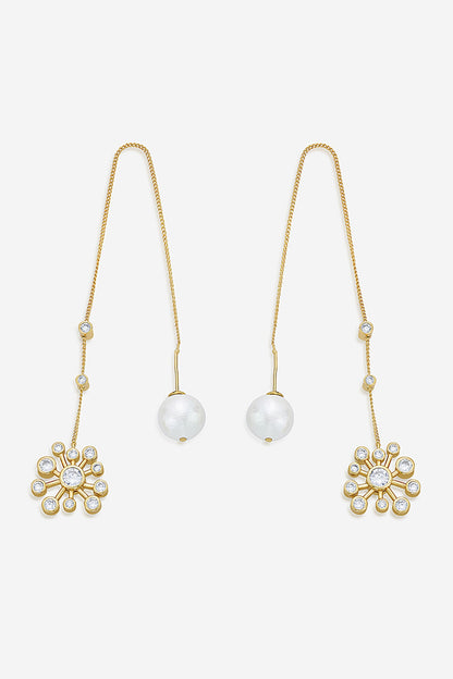 Maharani Floret Needle & Thread Earrings 