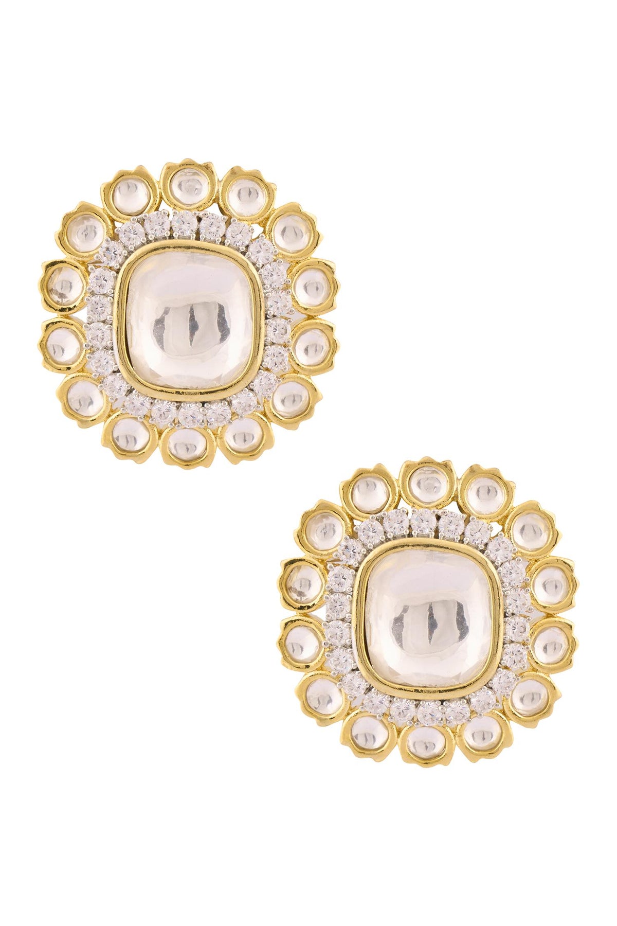 Stone Embellished Studs 