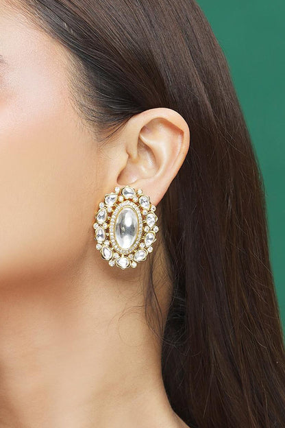 Kundan Embellished Studs 