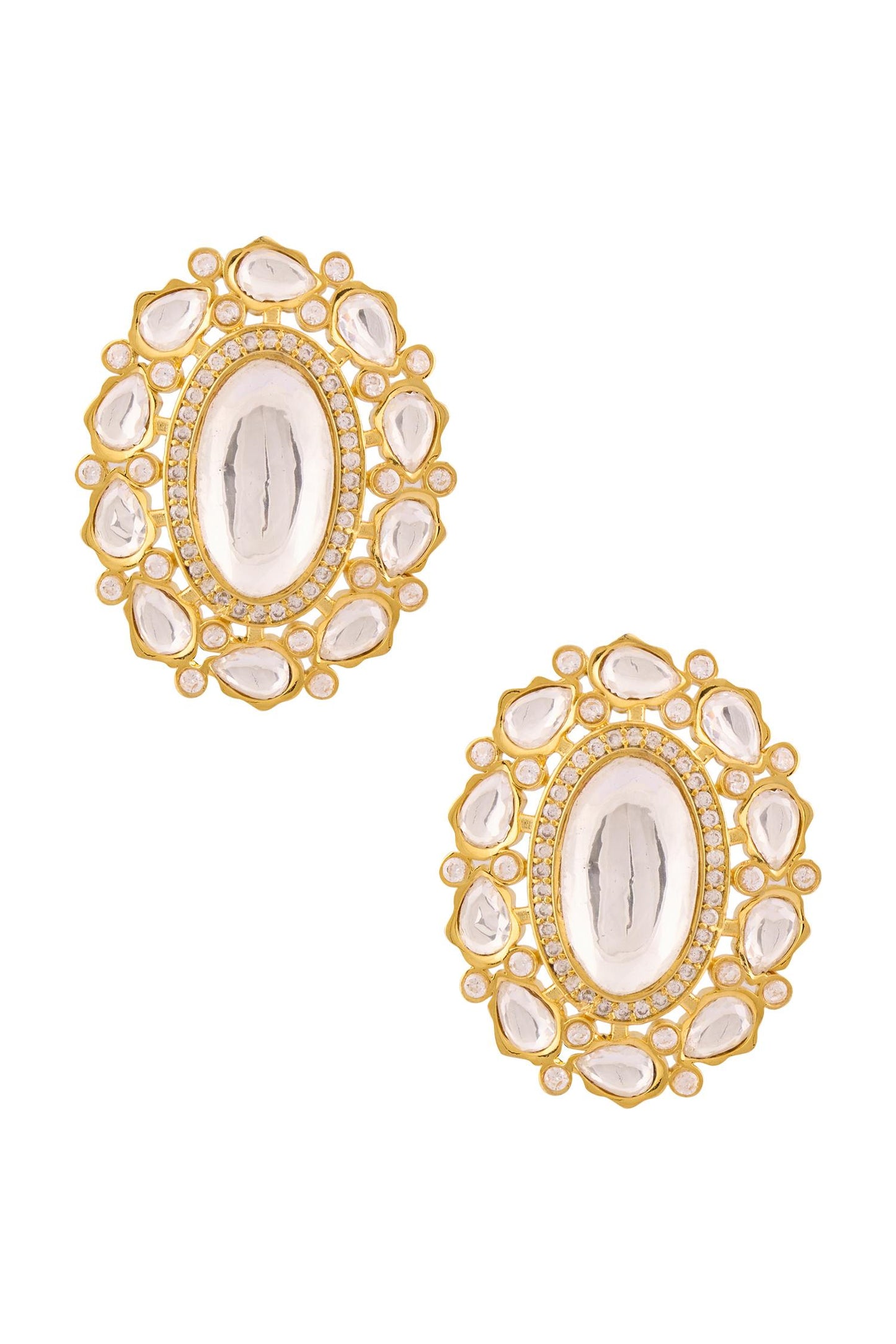 Kundan Embellished Studs 