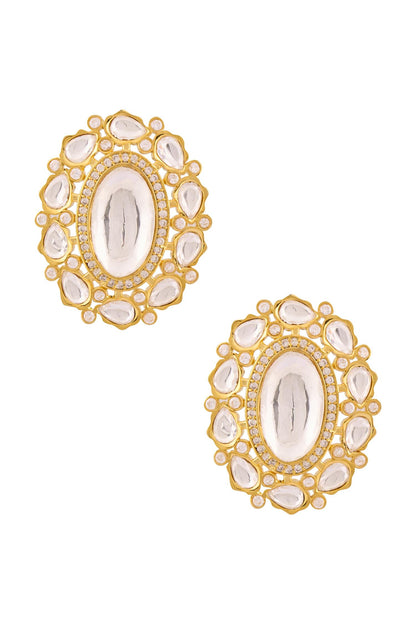 Kundan Embellished Studs 
