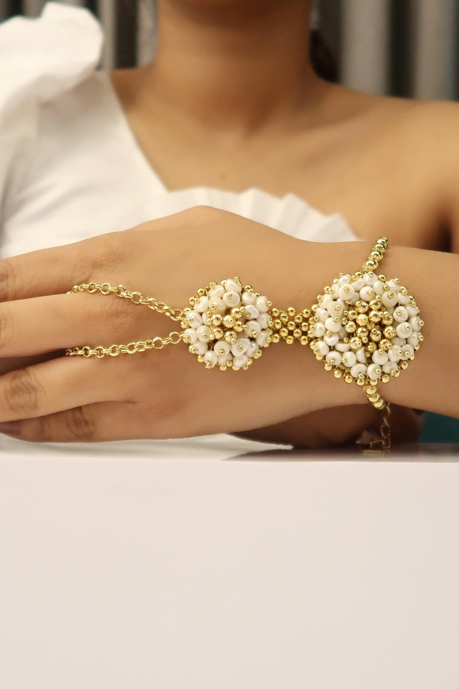 Tanishk Beaded Hathphool 