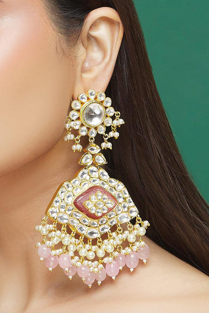 Bead Drop Dangler Earrings 