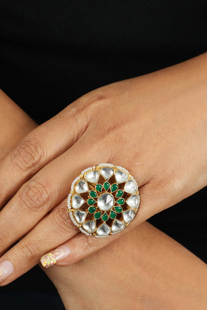 Jadtar Stone Ring 