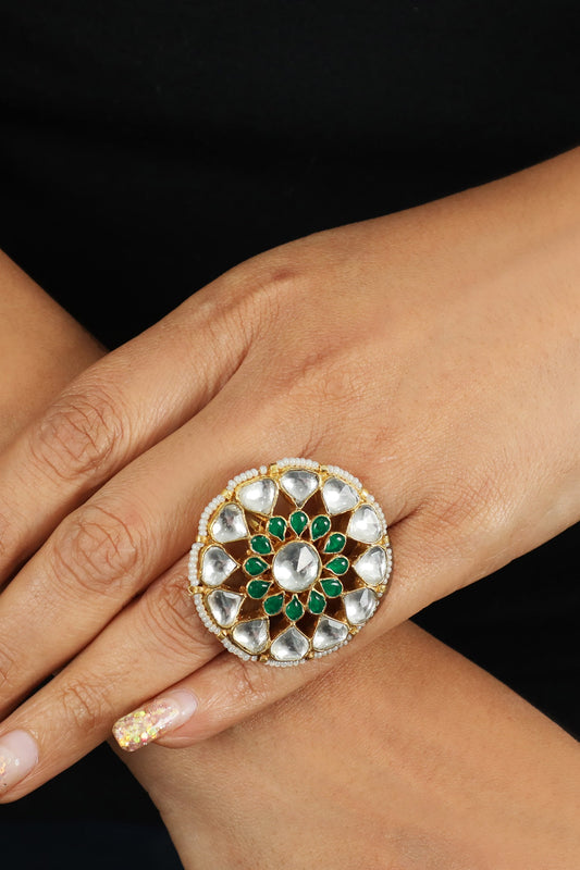 Jadtar Stone Ring 