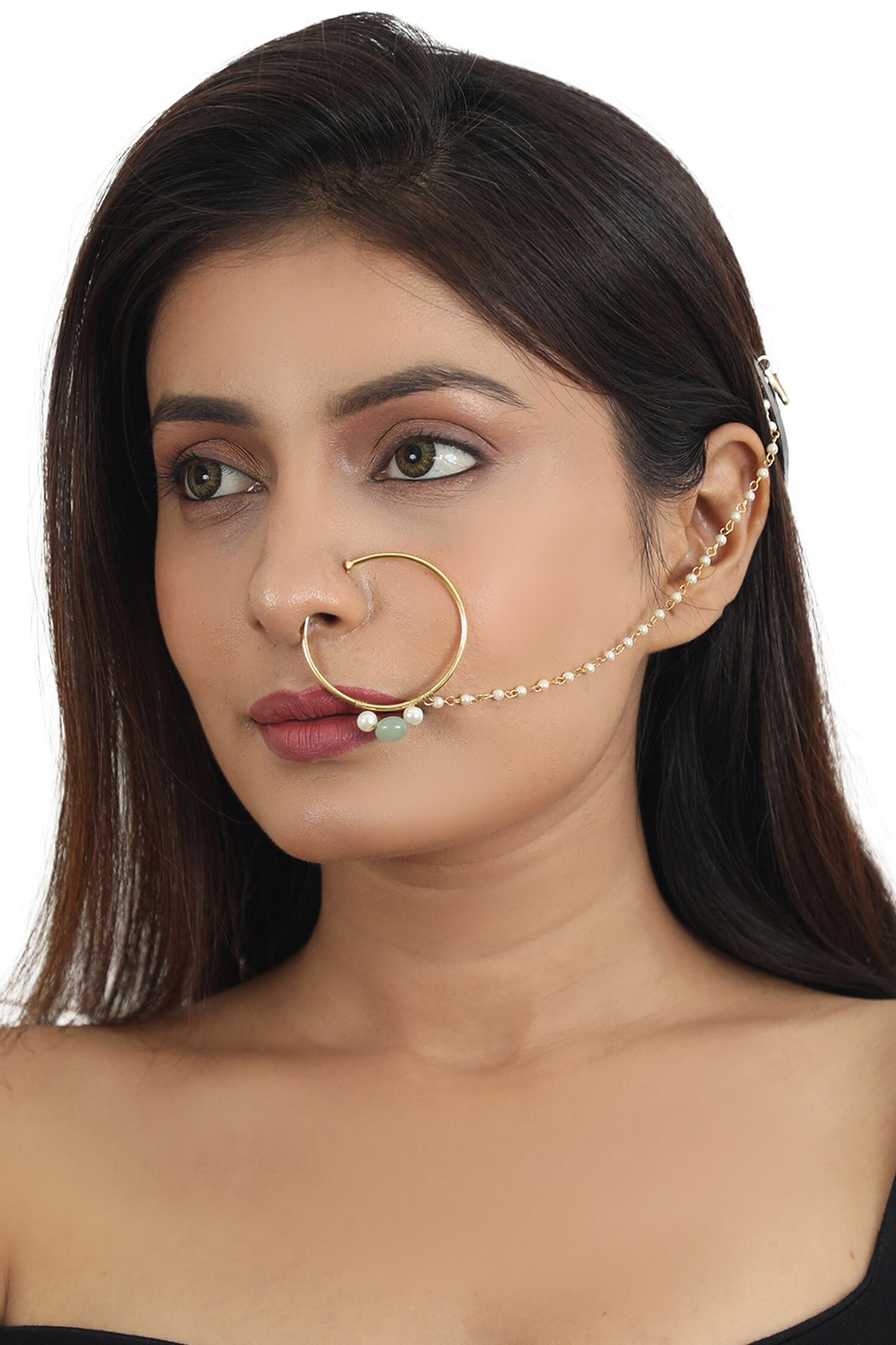 Stone Embellished Nath 
