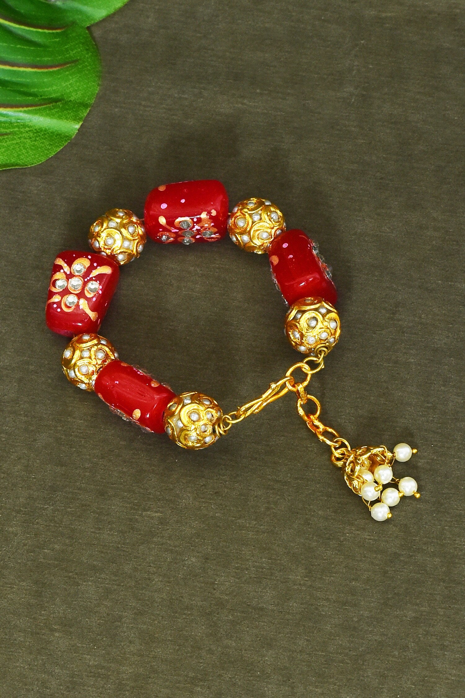 Stone Embellished Bracelet 