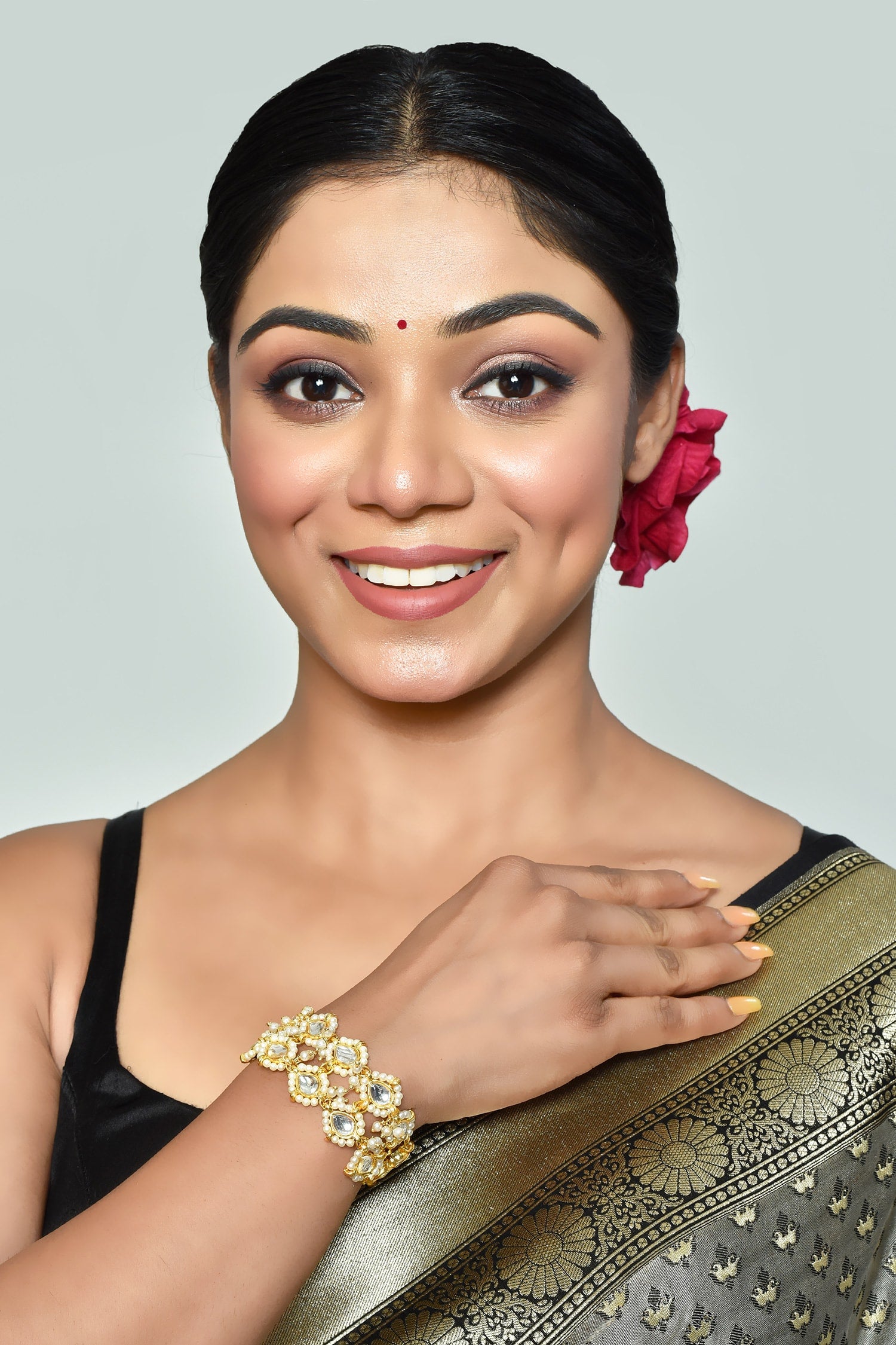 Kundan Embellished Bracelet 
