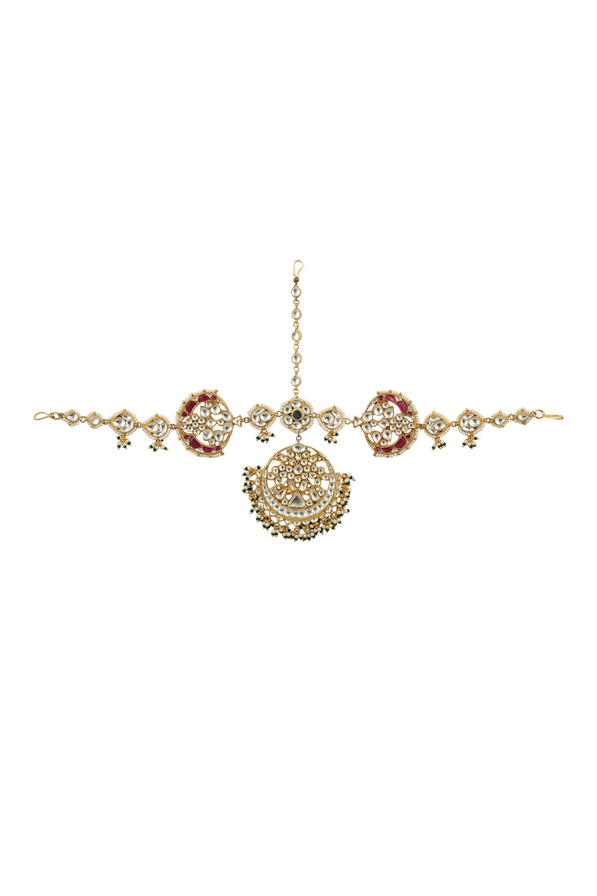 Crescent Moon Motif Mathapatti 