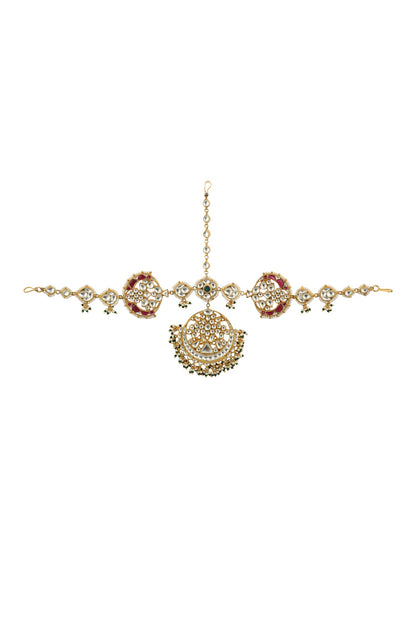 Crescent Moon Motif Mathapatti 