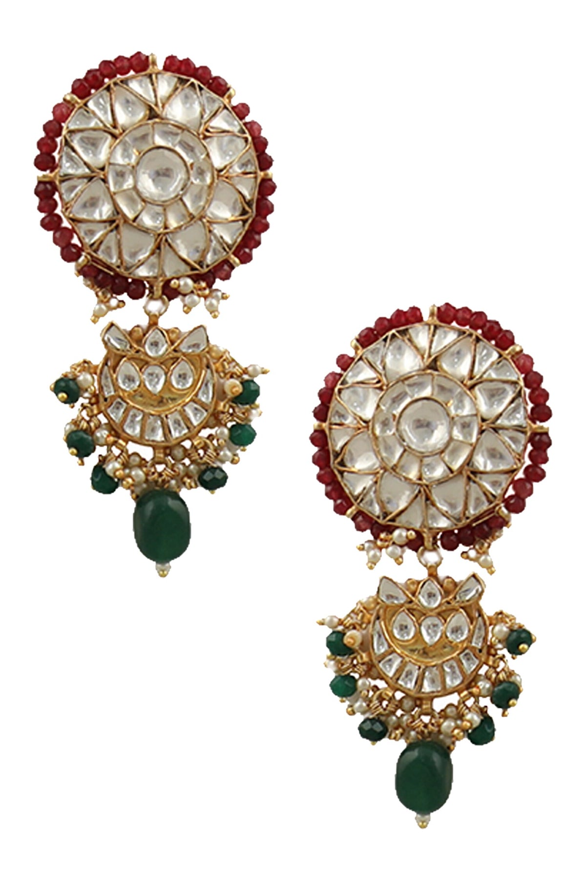 Jadtar Stone Earrings 