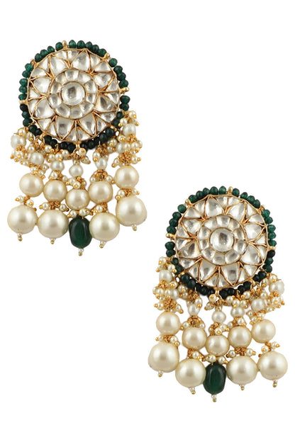 Floral Embellished Earrings 