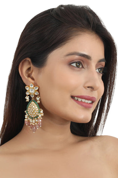 Jadtar Stone Earrings 