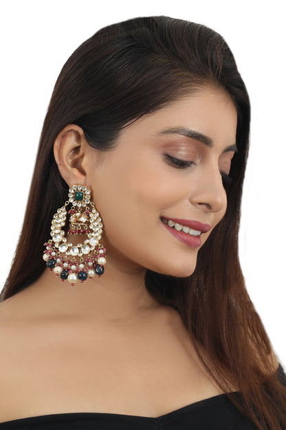 Stone Encrusted Chandbalis 