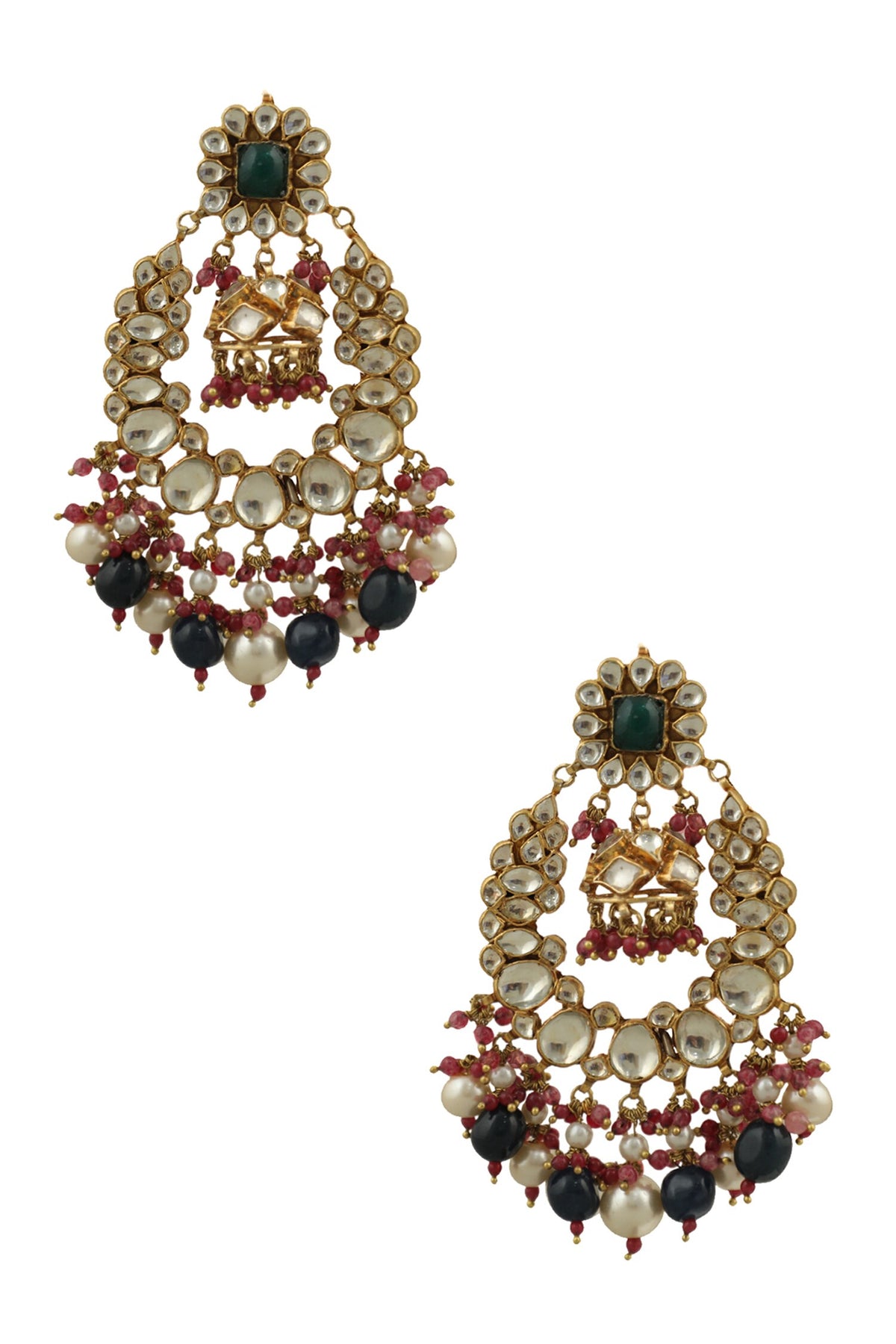 Stone Encrusted Chandbalis 