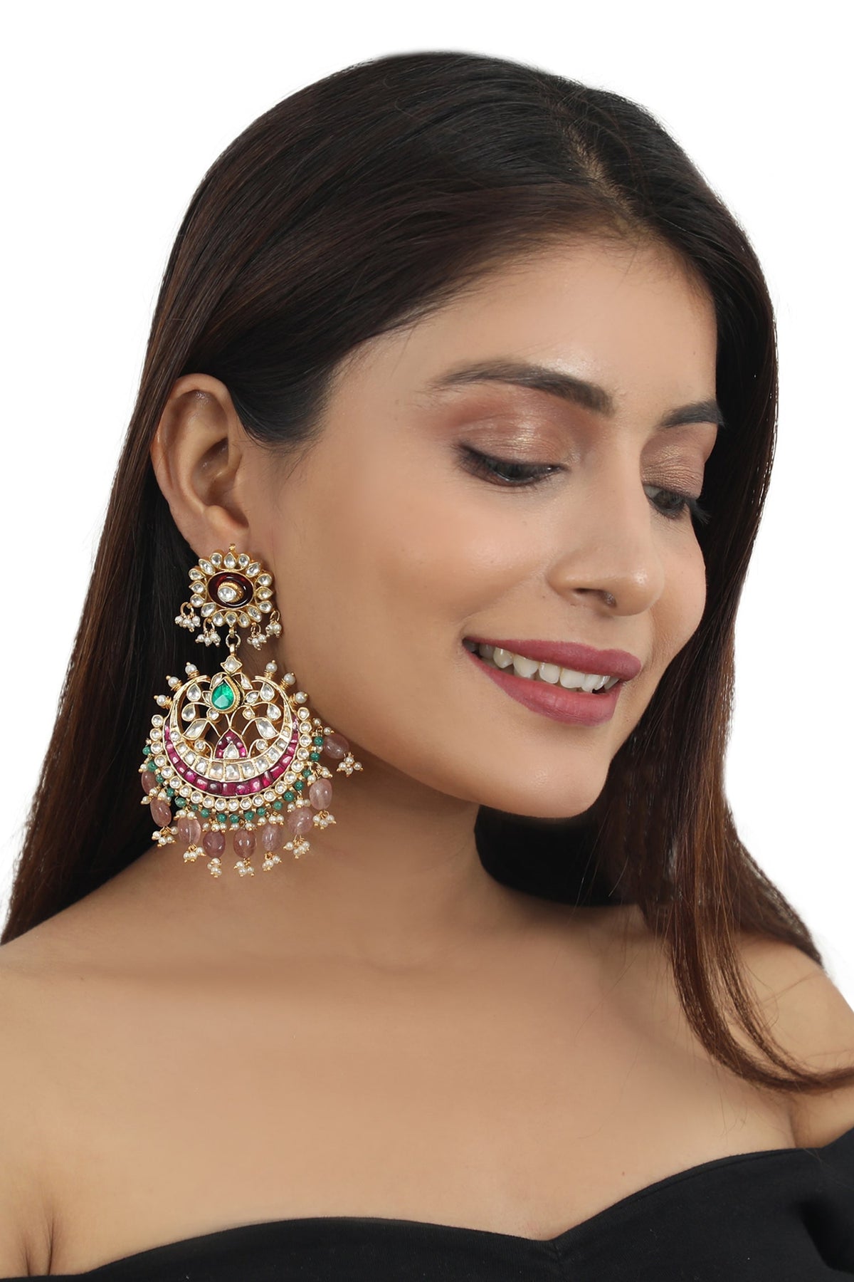 Stone Embellished Chandbalis 