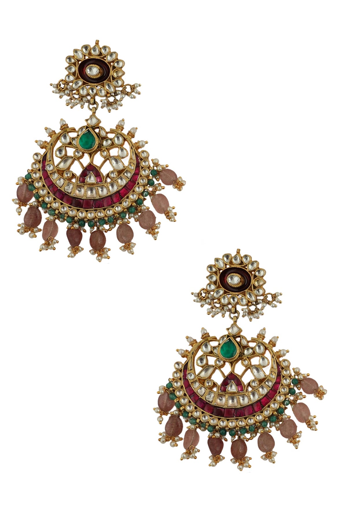 Stone Embellished Chandbalis 