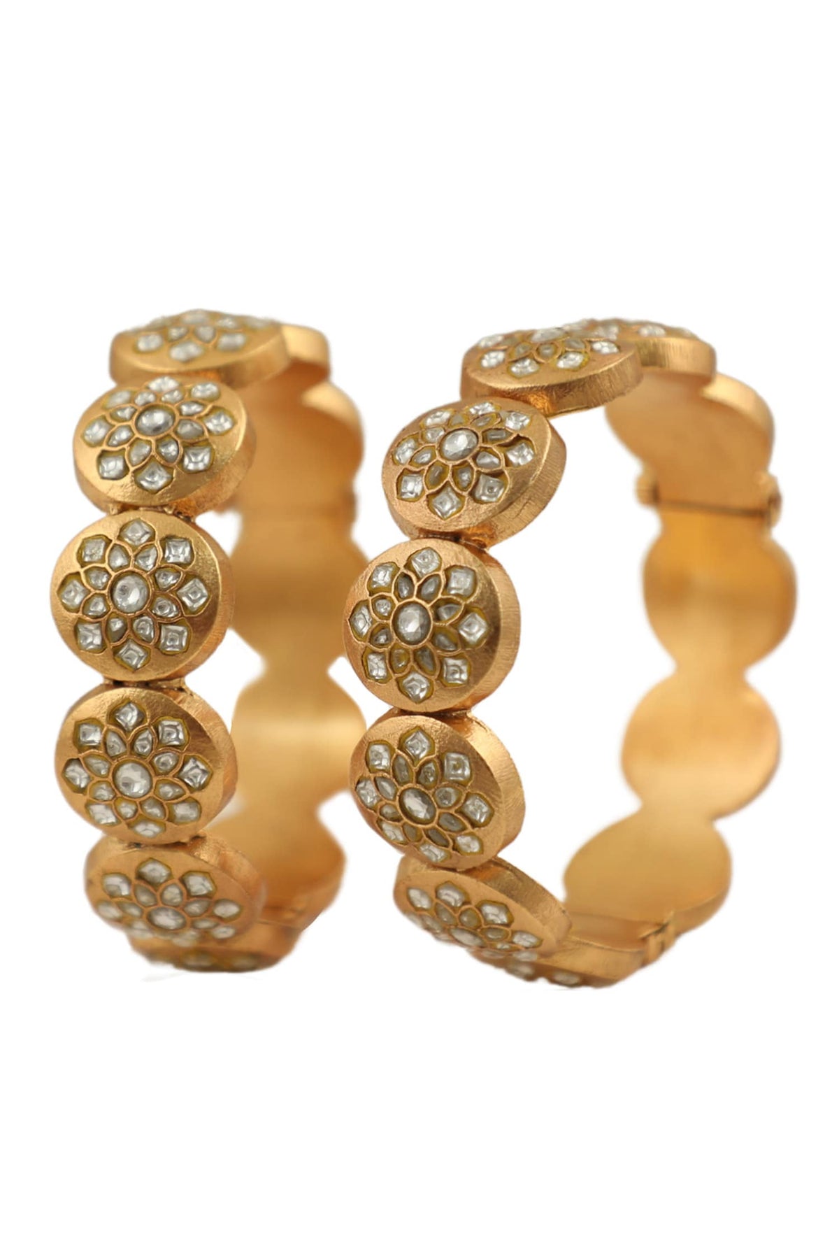 Jadtar Stone Bangle - Single Pc 