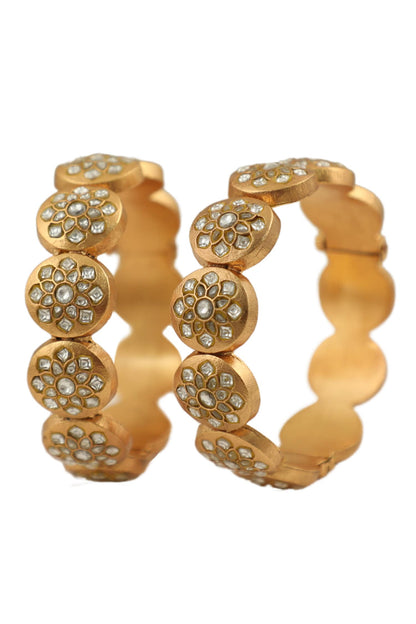 Jadtar Stone Bangle - Single Pc 