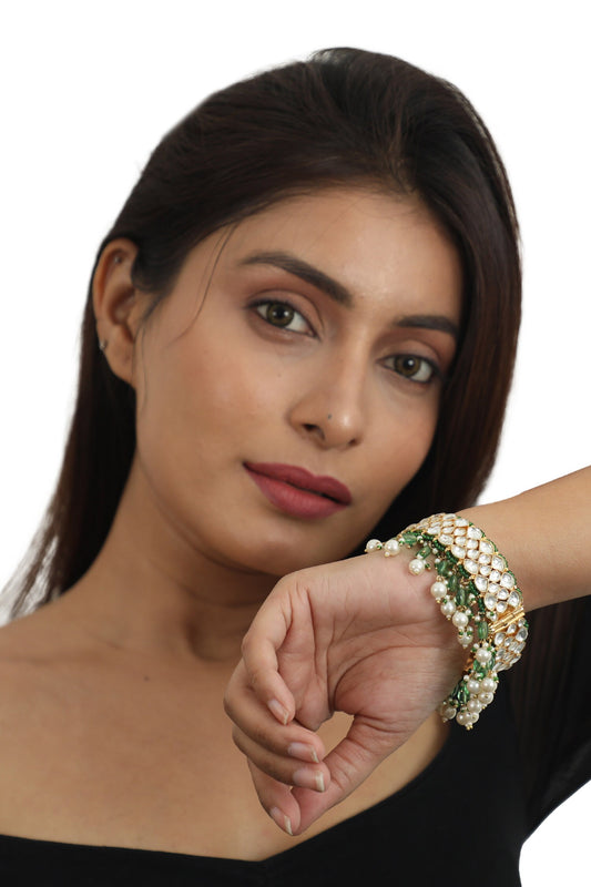 Stone Embellished Bangle - Single Pc 