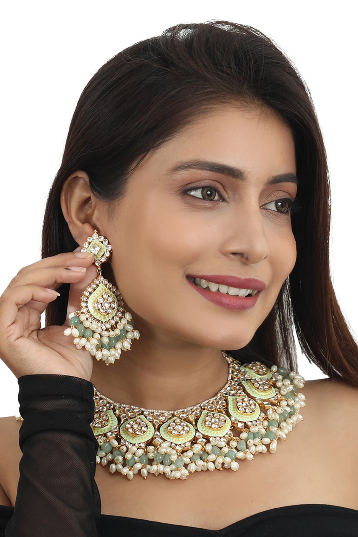 Meenakari Choker Set 