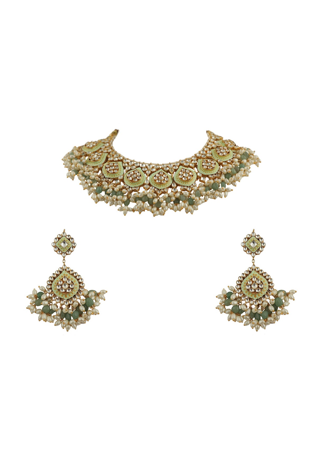 Meenakari Choker Set 