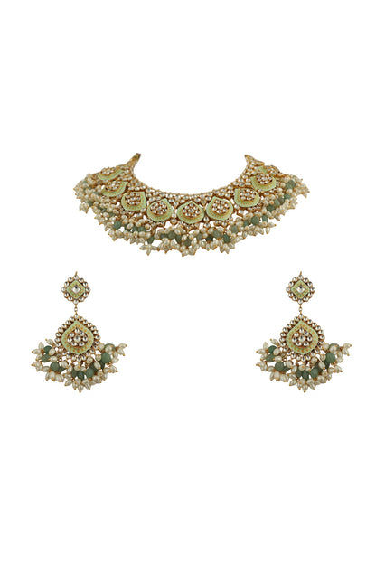 Meenakari Choker Set 