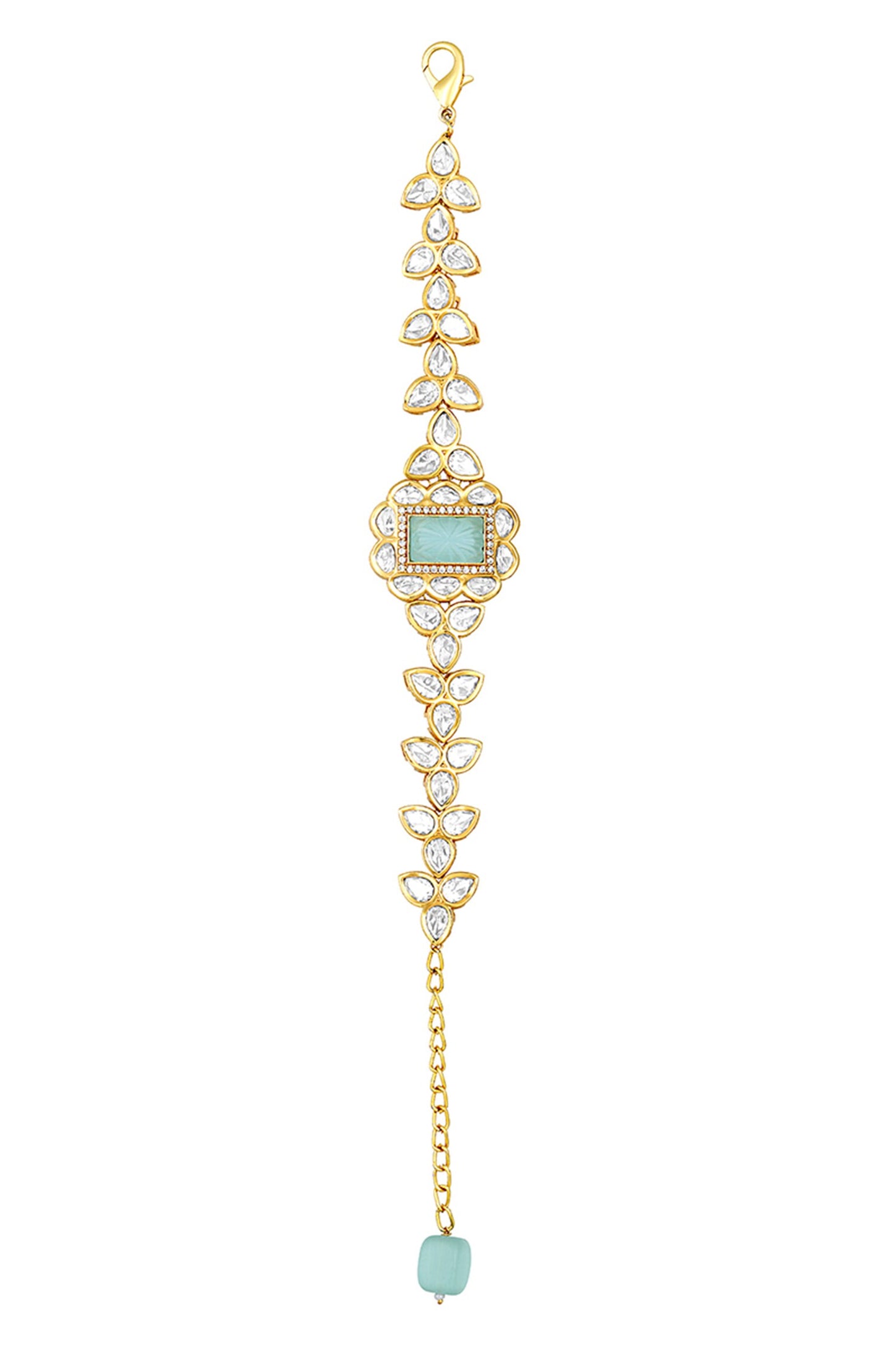 Kundan Polki Embellished Bracelet 