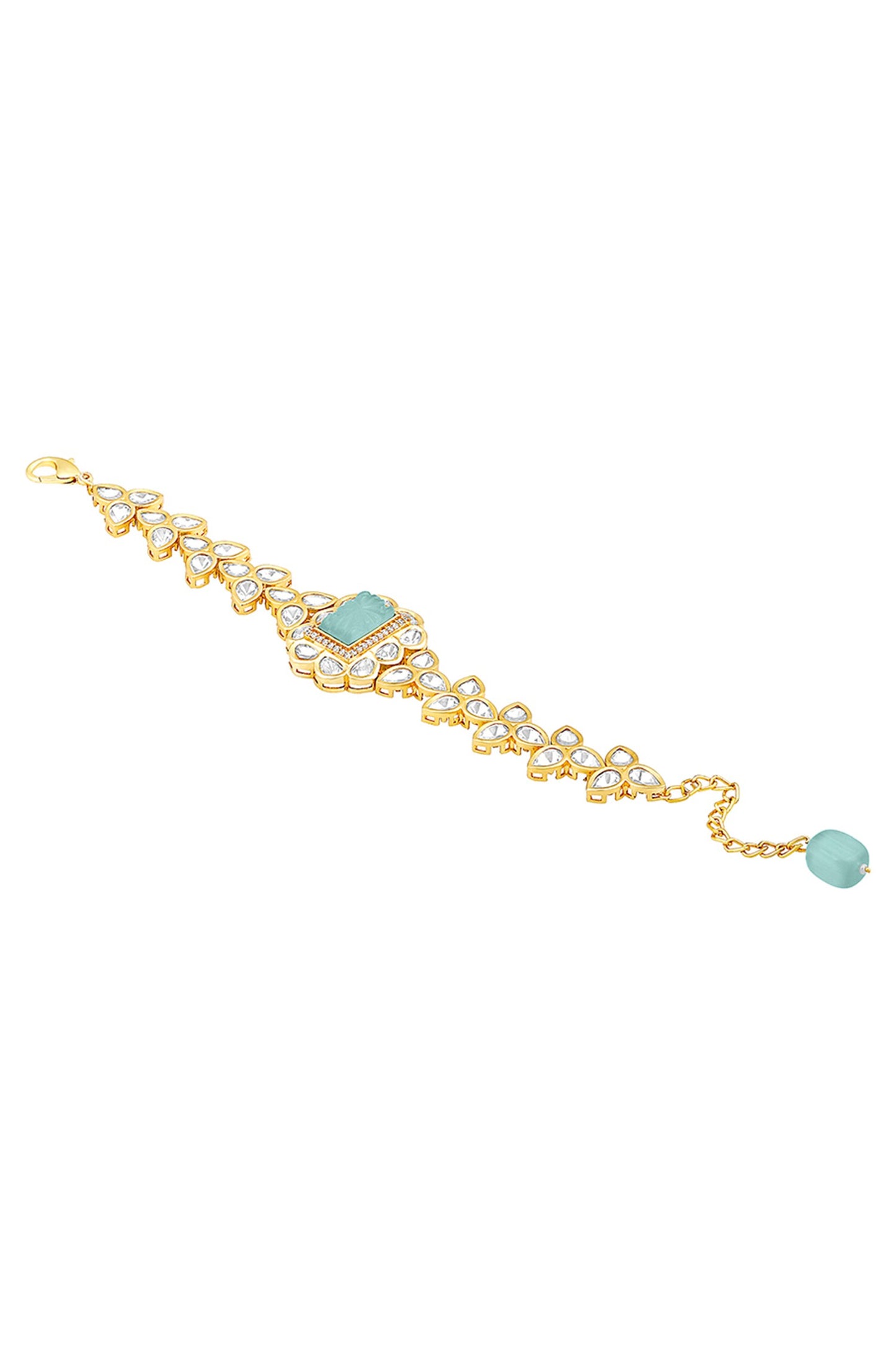 Kundan Polki Embellished Bracelet 