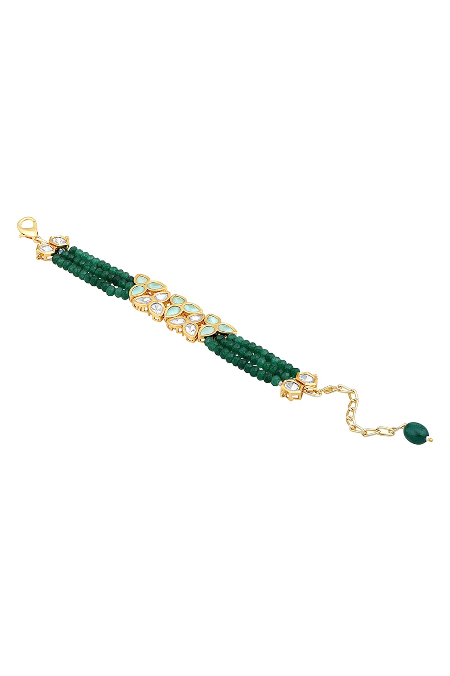 Agate Stone Embellished Bracelet 