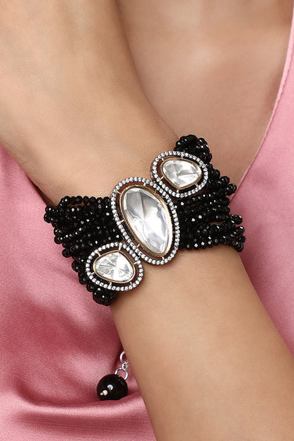 Italian Crystal Embellished Bracelet 