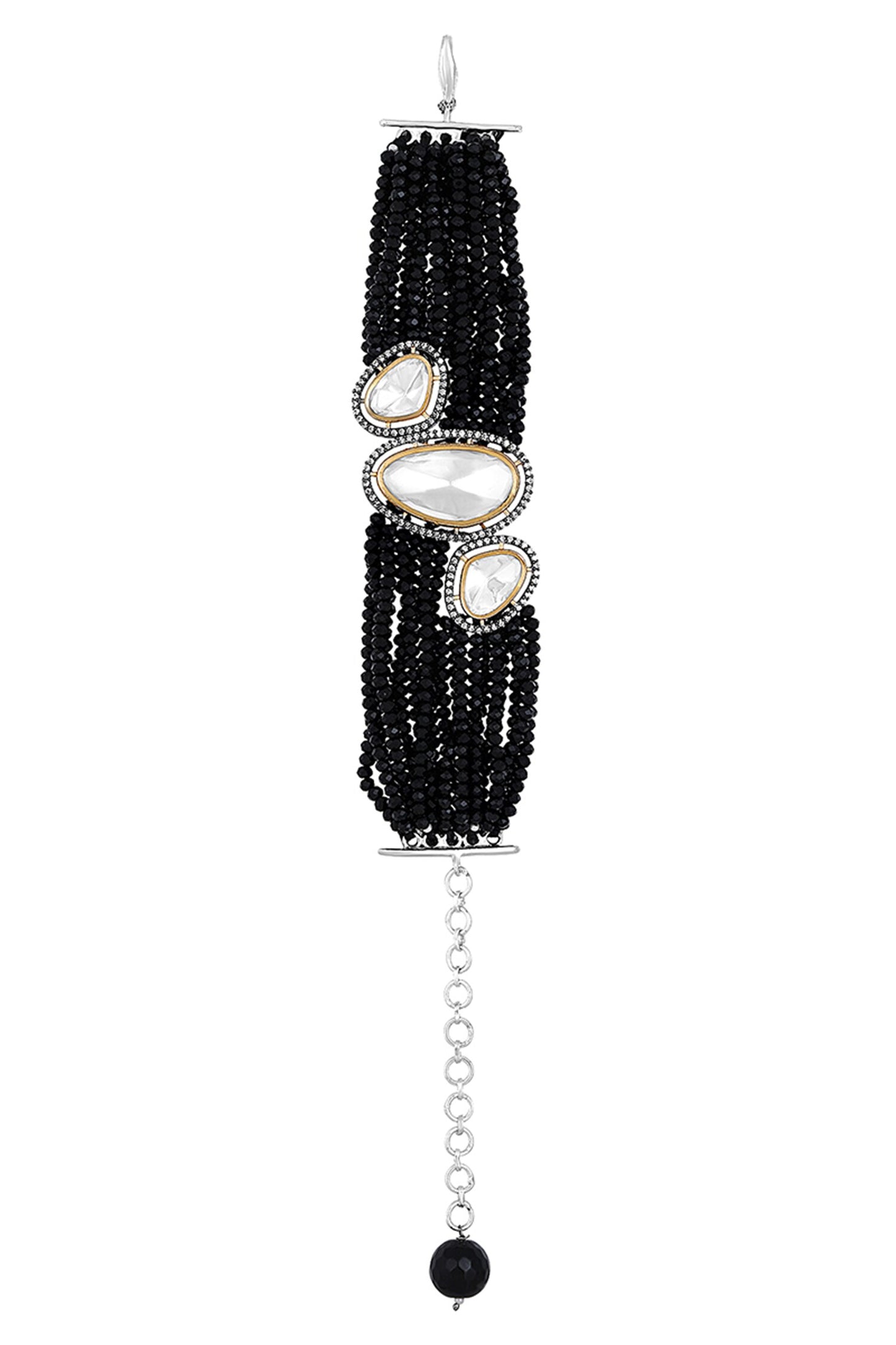 Italian Crystal Embellished Bracelet 